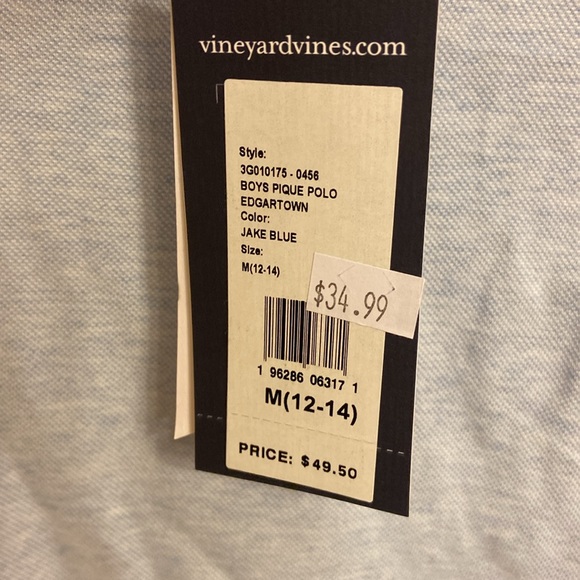 OFFERS WELCOME Boys Vineyard Vines Polo Medium - Picture 3 of 3